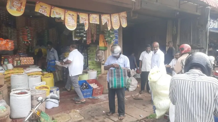 ஹர்த்தாலுக்கு ஆதரவு கோரியும் துண்டு பிரசுரம் விநியோகம்