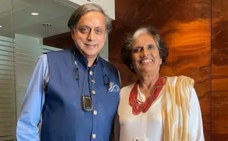 இலங்கைக்கு வந்துள்ள சசி தரூர்த்; சந்திரிகாவுடன் சந்திப்பு