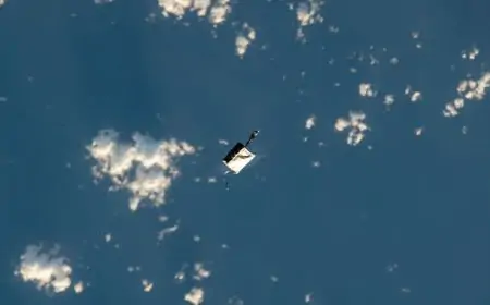 விண்வெளியில் கீழே வீசப்பட்ட பை... பூமிக்கு எப்போது வரும் தெரியுமா?