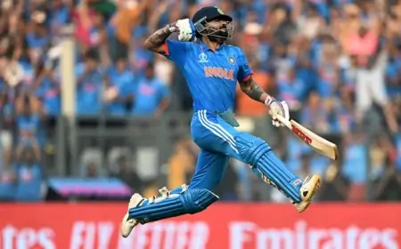 சச்சின் கூட படைக்காத சாதனை.. விளாசிய விராட் கோலி... உலக கிரிக்கெட்டில் முதல்முறை!