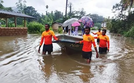 வெள்ளப்பெருக்கு தொடர்பில் சிவப்பு அபாய எச்சரிக்கை விடுப்பு