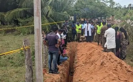 கொக்குதொடுவாய் மனித புதைகுழி அகழ்வு பணி  மீண்டும் ஆரம்பம்