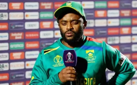 அணித்தலைவர் பதவியை மகிழ்ச்சியுடன் விட்டுக்கொடுக்கிறென் - டெம்பா பவுமா!