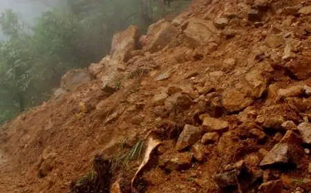 ஹாலி-எல மண்சரிவால் போக்குவரத்து தடை