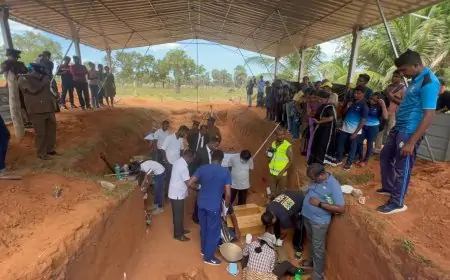 கொக்குத்தொடுவாய் புதைகுழி அகழ்வுப் பணிகள் தற்காலிகமாக நிறைவு