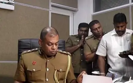 பிரதிப் பொலிஸ் மா அதிபராக கடமைகளை ஆரம்பித்தார் தென்னகோன் 