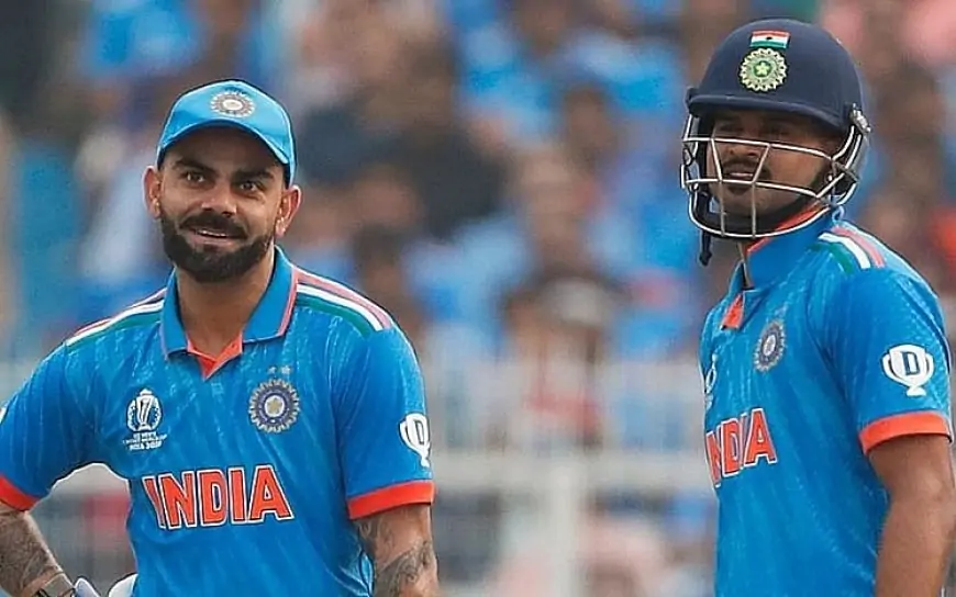 கோலி, ஸ்ரேயாஸ் ஐயர் அபார சதத்தால் நியூசிலாந்துக்கு 398 டார்கெட்!