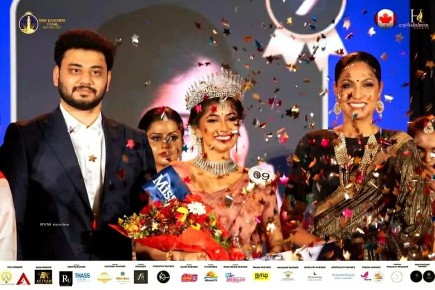 MISS UNIVERSE TAMIL SRILANKA- 2023 மகுடத்தை நிவேதிதா சூடினார்