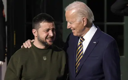 வெள்ளை மாளிகைக்கு வருமாறு உக்ரைன் ஜனாதிபதிக்கு அழைப்பு விடுத்த ஜோ பைடன் 