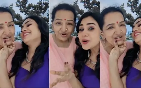 விஜய் அம்மா வெளியிட்ட Just Looking like a wow.. ரீல்ஸ் வீடியோ!