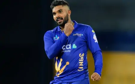 இலங்கை டி20 அணித் தலைவராக வனிந்து ஹசரங்க? வெளியான தகவல்!