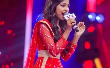 சரிகமப நிகழ்ச்சியில் மகுடம் சூடினார் கில்மிஷா