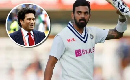 சச்சின், விராட் கோலி சாதனையை முறியடித்த  கே.எல்.ராகுல்!