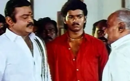 விஜயகாந்த் குறித்து நடிகர் விஜய் சொன்ன வார்த்தைகள்.. வைரலாகும் வீடியோ!