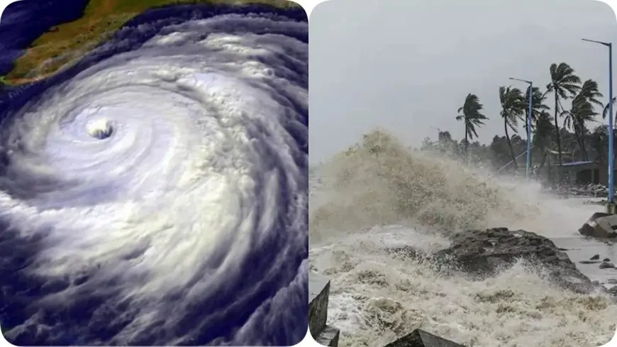 காலநிலை மாற்றம்: வங்காள விரிகுடா கடற்பகுதியில் சூறாவளி!