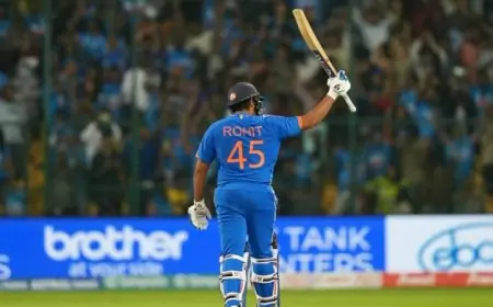 டி20 கிரிக்கெட்டில் மாபெரும் சாதனை நிகழ்த்திய ரோஹித் சர்மா!