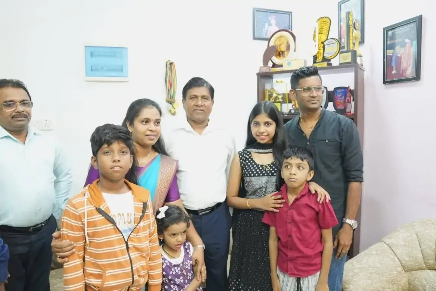 கில்மிஷாவை வீடு தேடிச் சென்று பாராட்டிய நீதி அமைச்சர்