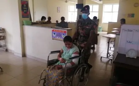 வைத்தியசாலைகளில் களமிறங்கிய இலங்கை இராணுவத்தினர்