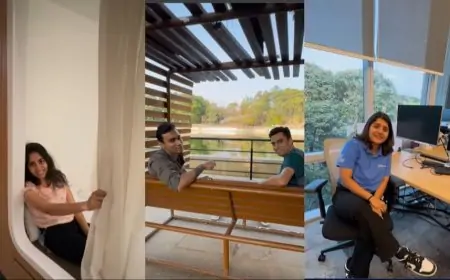 அலுவலகத்தில் சாப்பிடலாம்... தூங்கலாம்... வேலையும் பார்க்கலாம்... எங்கு தெரியுமா?