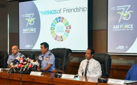 வடக்கில் இலங்கை விமானப்படையின் 73வது வருட நிறைவு தின விழா 