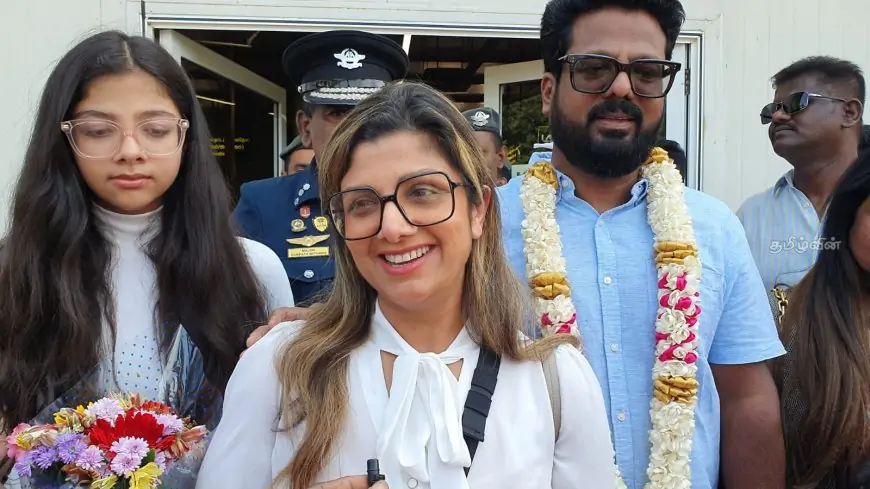 யாழ்ப்பாணத்துக்கு  மீண்டும் வருகை தந்த ரம்பா
