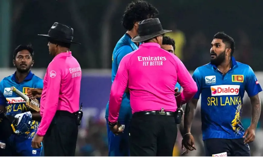 2 போட்டிகளில் விளையாட இலங்கை வீரர் ஹசரங்கவுக்கு தடை