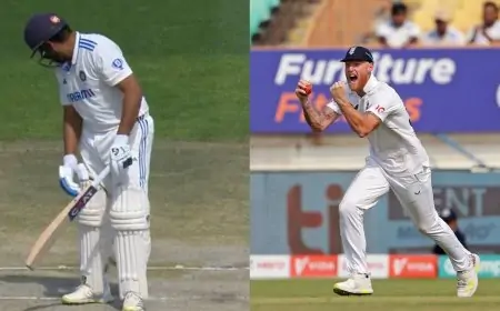 ரோஹித்துக்கே ஆட்டம் காட்டிய இங்கிலாந்து வீரர்.. கிரிக்கெட்டில் நடந்த அற்புதம்!