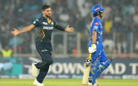11 வருடங்களாக தொடரும் மும்பை இந்தியன்ஸ் சோகம்.. குஜராத் டைட்டன்ஸ் மிரட்டல் வெற்றி!