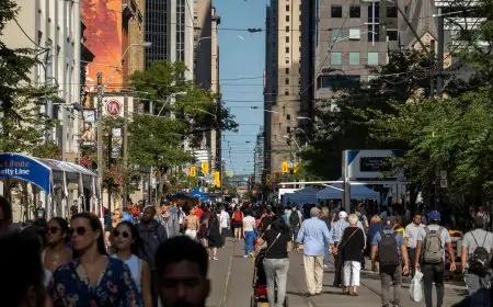 Canada population growth in 66 years in 2023
