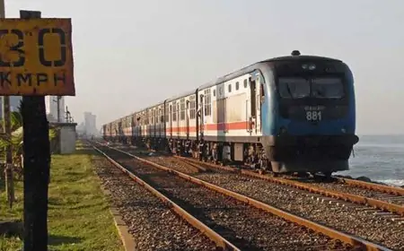 இன்று முதல் நாளை மறுதினம் வரை சில ரயில் சேவைகள் தாமதம்