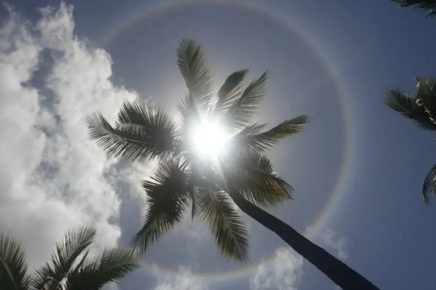 The prevalent hot weather conditions experienced in Sri Lanka will continue until May