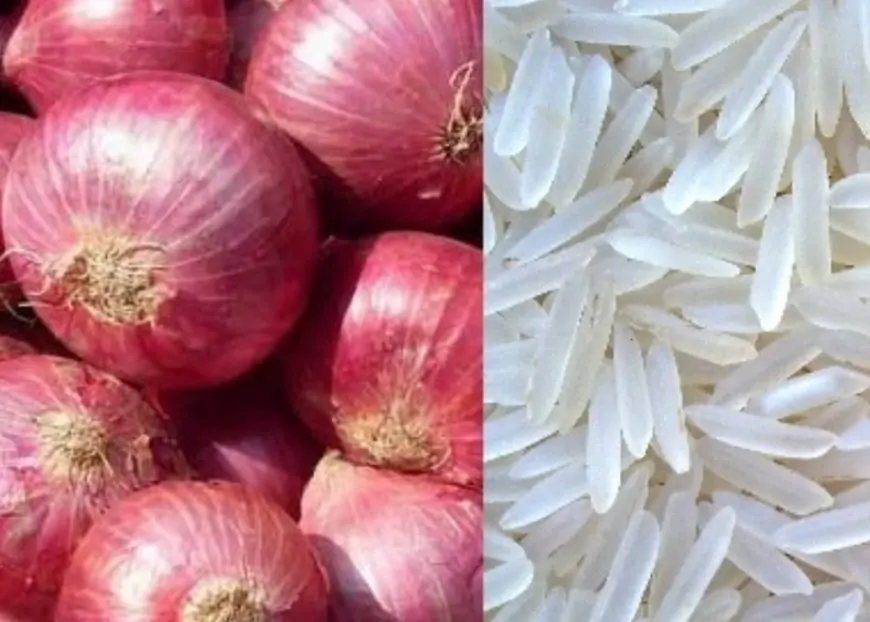 அரிசி மற்றும் பெரிய வெங்காய வரி குறைப்பு - அறிவிப்பு வெளியானது 