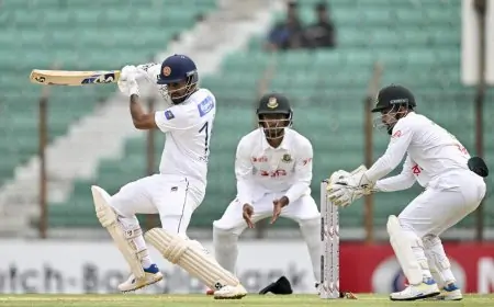 2ஆவது டெஸ்ட் போட்டியில் இருந்து பாதியில் விலகிய இலங்கை வீரர்..  என்ன காரணம்?