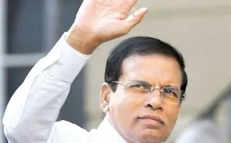 வெளிநாட்டுக்கு சென்றார் மைத்திரிபால சிறிசேன 