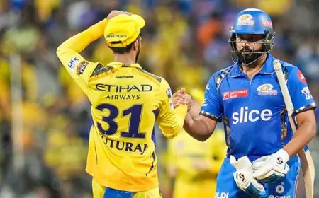 மதீஷ பத்திரன அபாரம்.. ரோஹித் சதம் வீணானது... மும்பையை வீழ்த்தியது சிஎஸ்கே!