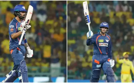 ராகுல், டி காக் அதிரடி ஆட்டம்... சிஎஸ்கேவை வீழ்த்தியது லக்னோ சூப்பர் ஜெயண்ட்ஸ்!