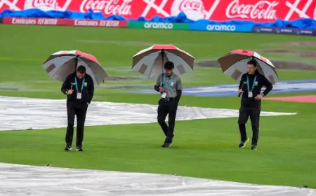 இந்தியா - கனடா கிரிக்கெட் போட்டி மழையால் தாமதம்