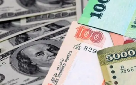 இலங்கை ரூபாயின் பெறுமதி மீண்டும் வீழ்ச்சி 