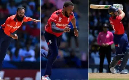 அரை இறுதிக்கு முதல் அணியாக தகுதி பெற்றது இங்கிலாந்து அணி!  