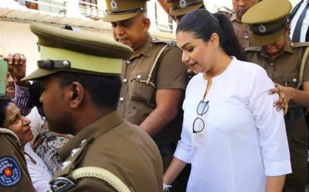 பெண்கள் சிறையில் ஹிருணிகா; கைதி எண் வழங்கப்பட்டது