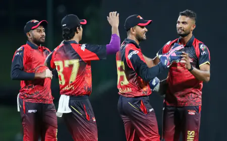 தசுன் ஷனகா கலக்கல் -  தம்புள்ள அணியை வீழ்த்தி கண்டி அபார வெற்றி!