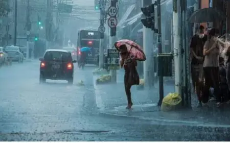 நாட்டின் சில பகுதிகளில் மழையின் அளவு அதிகரிப்பு