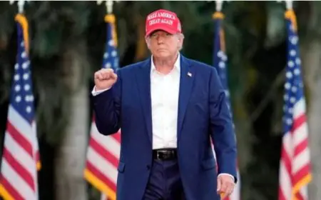 குடியரசு கட்சியின் அதிகாரப்பூர்வ வேட்பாளராக டிரம்ப் அறிவிப்பு