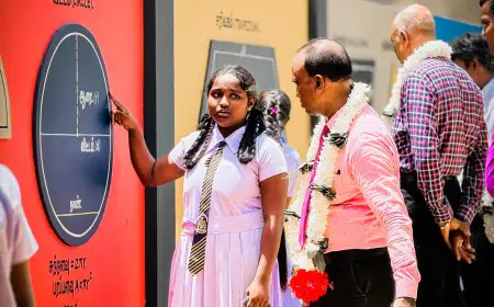 கணிதப் பூங்கா திறந்து வைப்பு