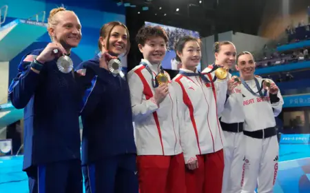 ஒலிம்பிக் 2024: பதக்கப் பட்டியல் நிலவரம்; முன்னிலையில்  ஆஸ்திரேலியா!