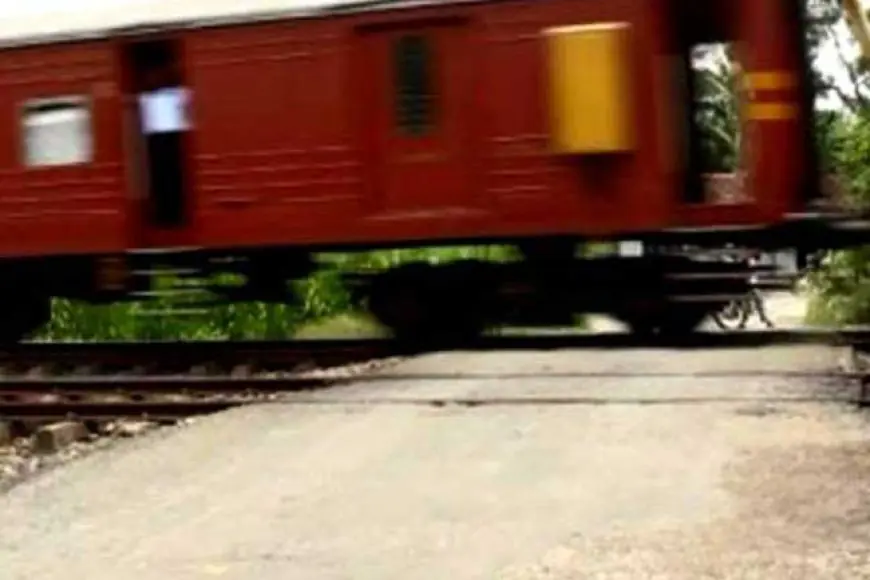 ரயிலில் மோதுண்டு ஒருவர் உயிரிழப்பு