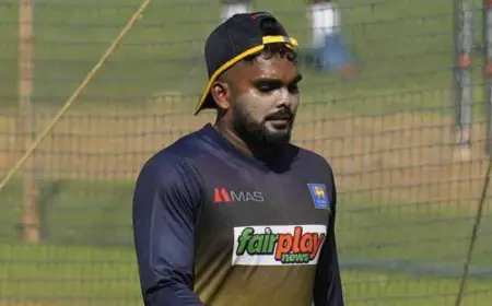 எஞ்சிய போட்டிகளில் வனிந்து ஹசரங்க விளையாடமாட்டார்