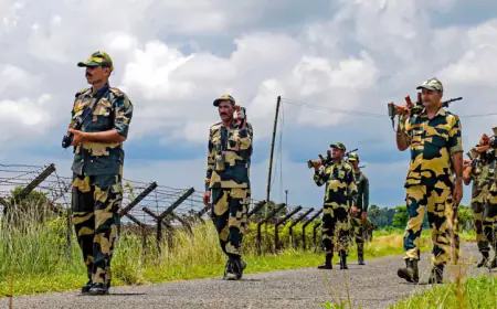 இந்தியா - பங்களாதேஷ் எல்லையில் உஷார் நிலை- பாதுகாப்பு படையினரின் விடுமுறை ரத்து