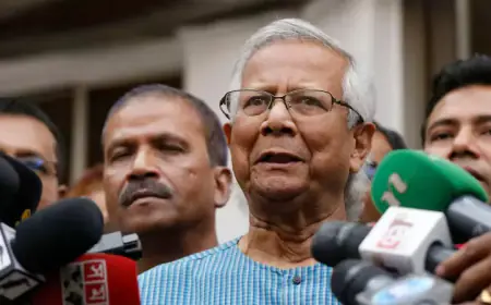 பங்களாதேஷ் இடைக்கால அரசின் தலைவராக முகமது யூனுஸ் நியமனம்