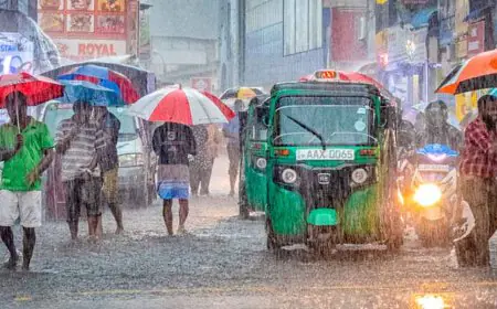 இன்று முதல் மழையுடனான வானிலையில் ஏற்படவுள்ள மாற்றம்!